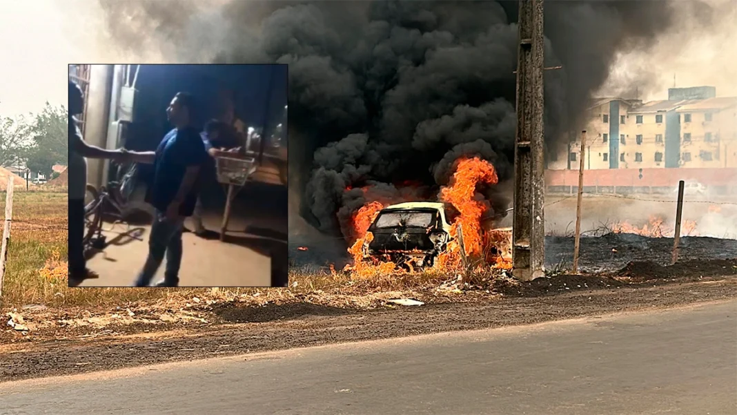 Candidato é alvo de grave denúncia em RO; apoiador tem carro incendiado neste sábado