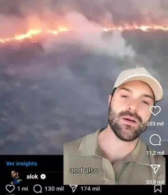 Exlusivo: DJ Aloc denuncia queimadas ao mundo e fala da tragédia ambiental em Rondônia