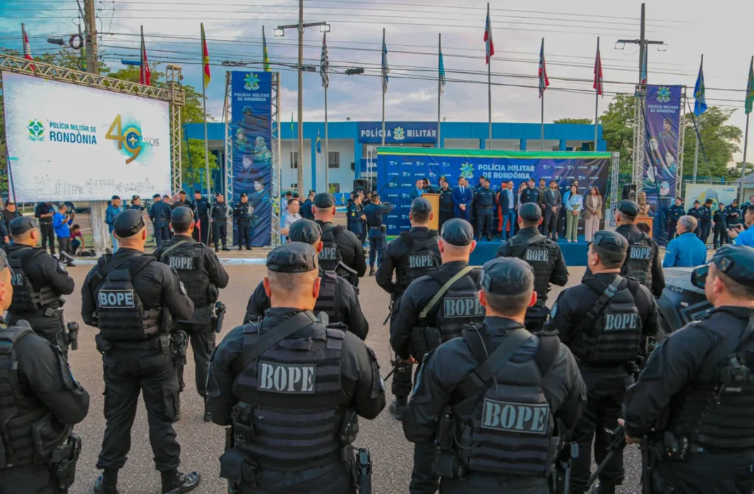 PM de Rondônia comemora 49 anos