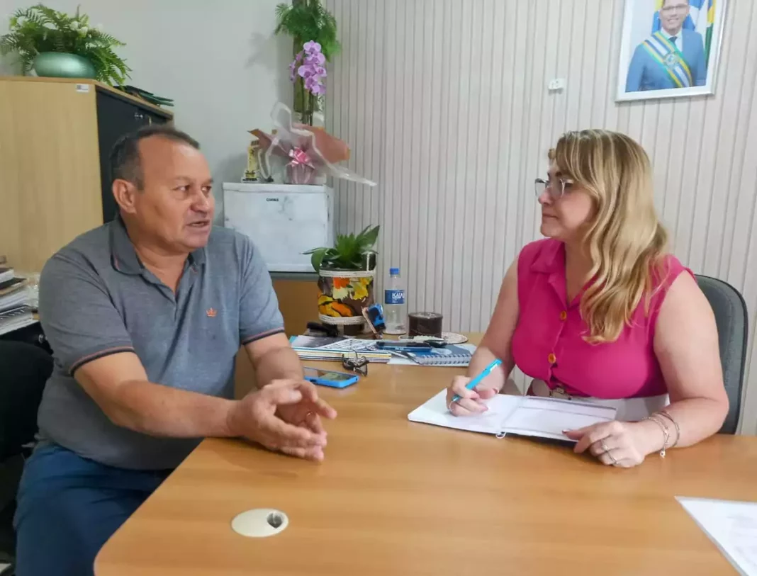 Vereador Zé Duda visita Super de Vilhena e reforça apoio à Escola Maria Arlete Toledo