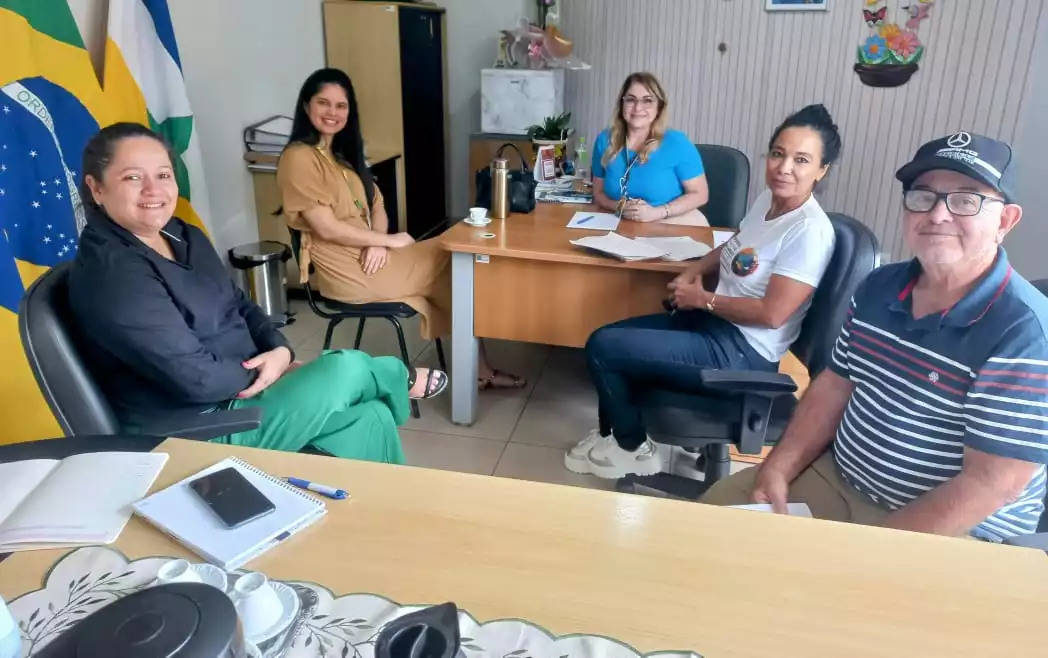 Super de Vilhena discute Plano de Educação Ambiental em reunião com Sedam e Semma