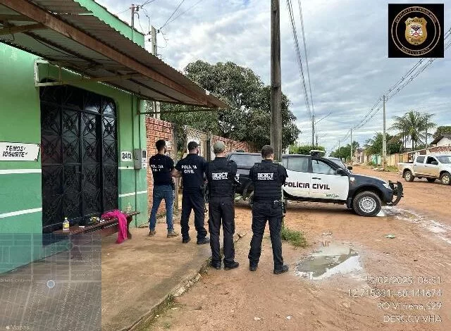 Polícia prende casal acusado de homicídio em Vilhena