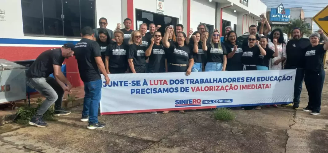 Educação paralisa atividades em Rondônia nesta terça-feira em luta por valorização