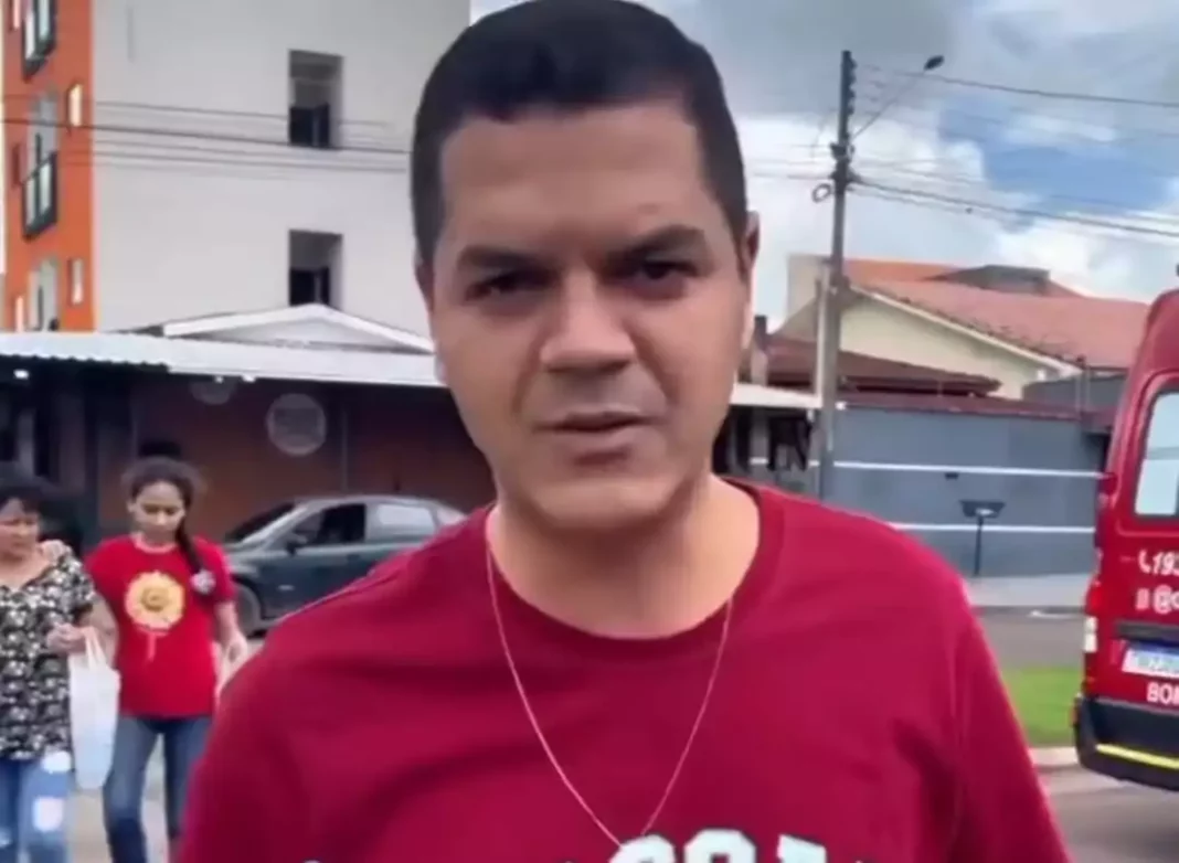 Deputado Cassio Góis denuncia falha no atendimento do 193 após acidente no centro de Cacoal