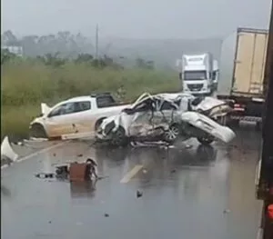 Acidente em Vilhena deixa um morto e cinco feridos