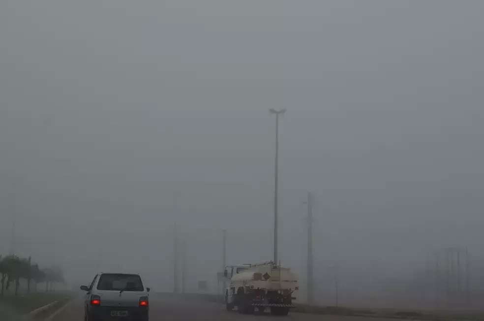 Terça-feira com cerração em Vilhena e chuvas em Rondônia