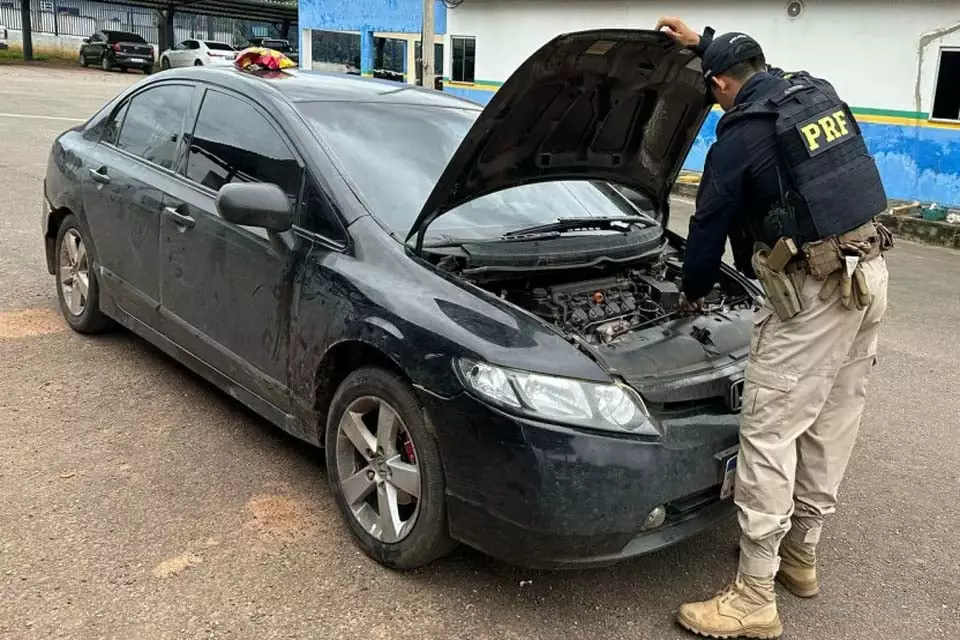 Rondônia: casal é preso com cocaína na BR-364