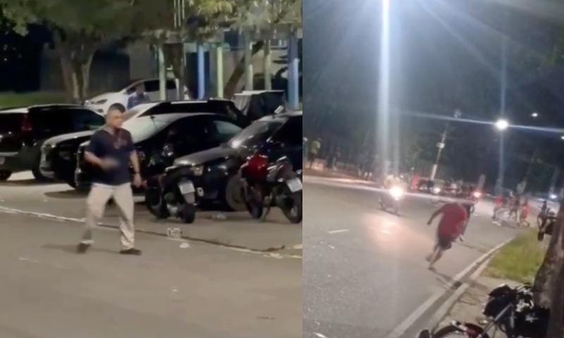 Sargento da Marinha é espancado por cinco homens após confusão em bar