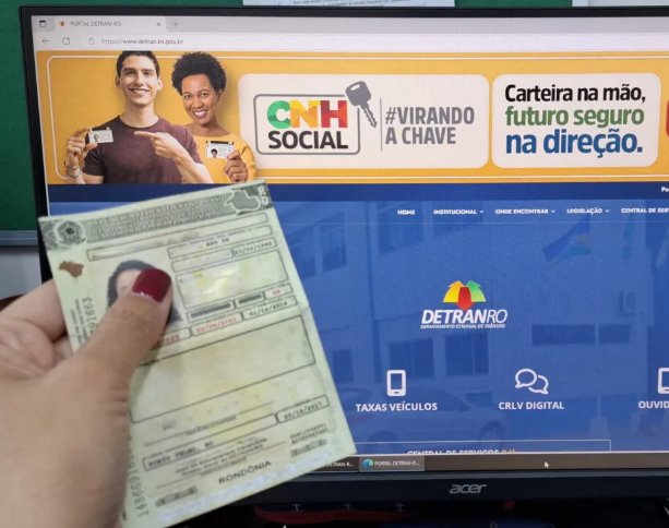 Detran abre inscrições para CNH gratuitas a partir desta sexta em Rondônia
