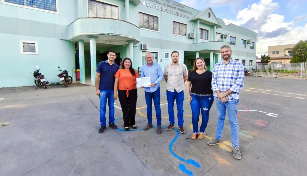 Ezequiel Neiva investe R$ 1,7 milhão para ampliação da Escola Gorete Domingos, em Vilhena