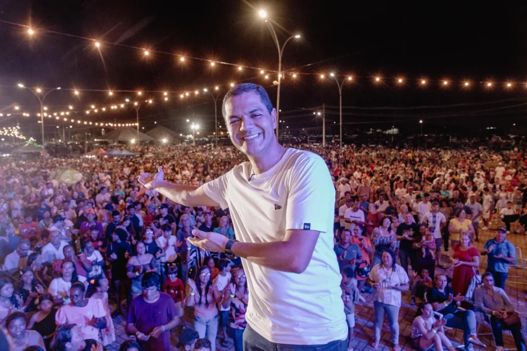 Deputado Cássio Gois idealiza e Prefeitura de Cacoal realiza histórica 1ª Festa do Trabalhador com recorde de público