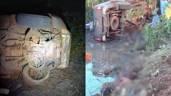 PESCARIA TRÁGICA: Duas crianças e três adultos morrem atropelados por S-10 desgovernada