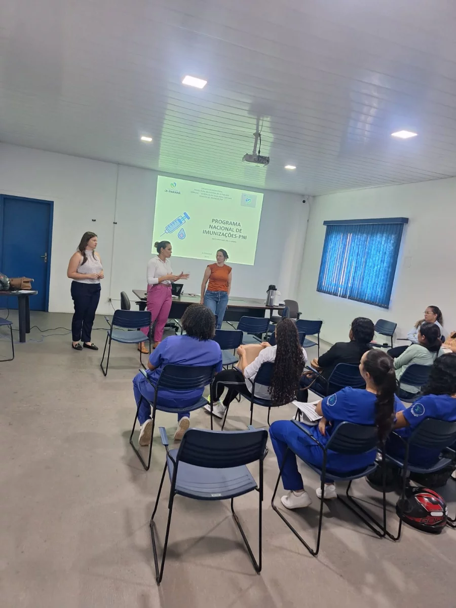 Prefeitura de Ji-Paraná inicia atualização para vacinadores com foco na rotina das salas de vacinação