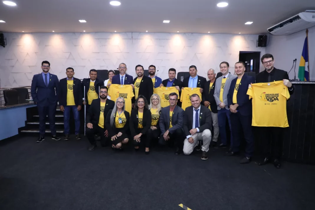 Campanha Maio Amarelo é destaque na 12ª Sessão Ordinária