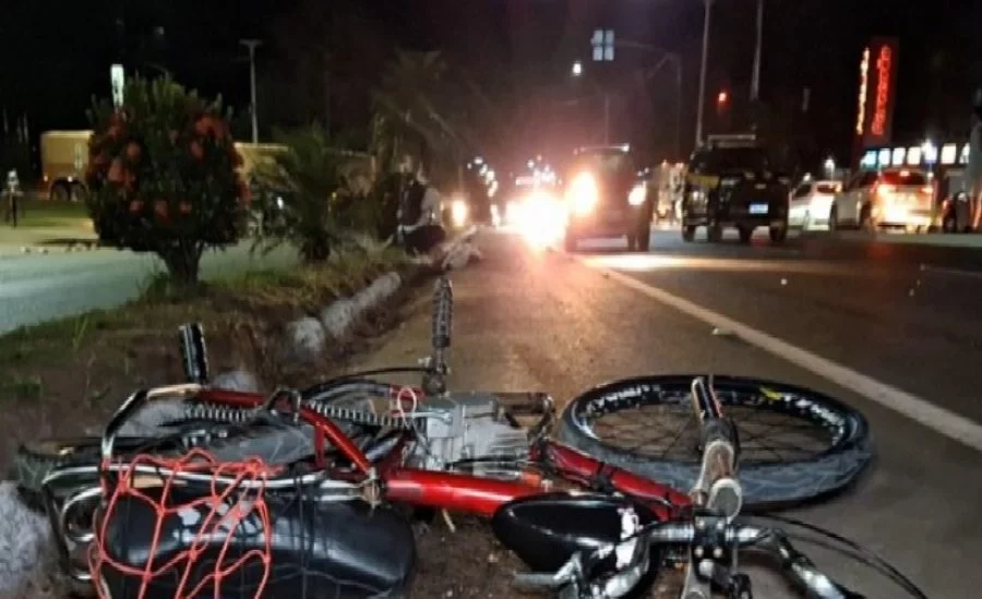 Adolescente de 15 anos em bicicleta elétrica morre acidente na BR-364, em Ji-Paraná – Vídeo