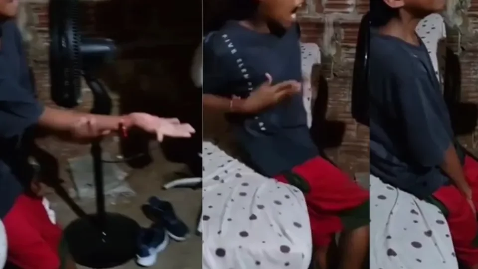 VÍDEO: Pai ‘corrige’ filho de forma brutal após suposto roubo