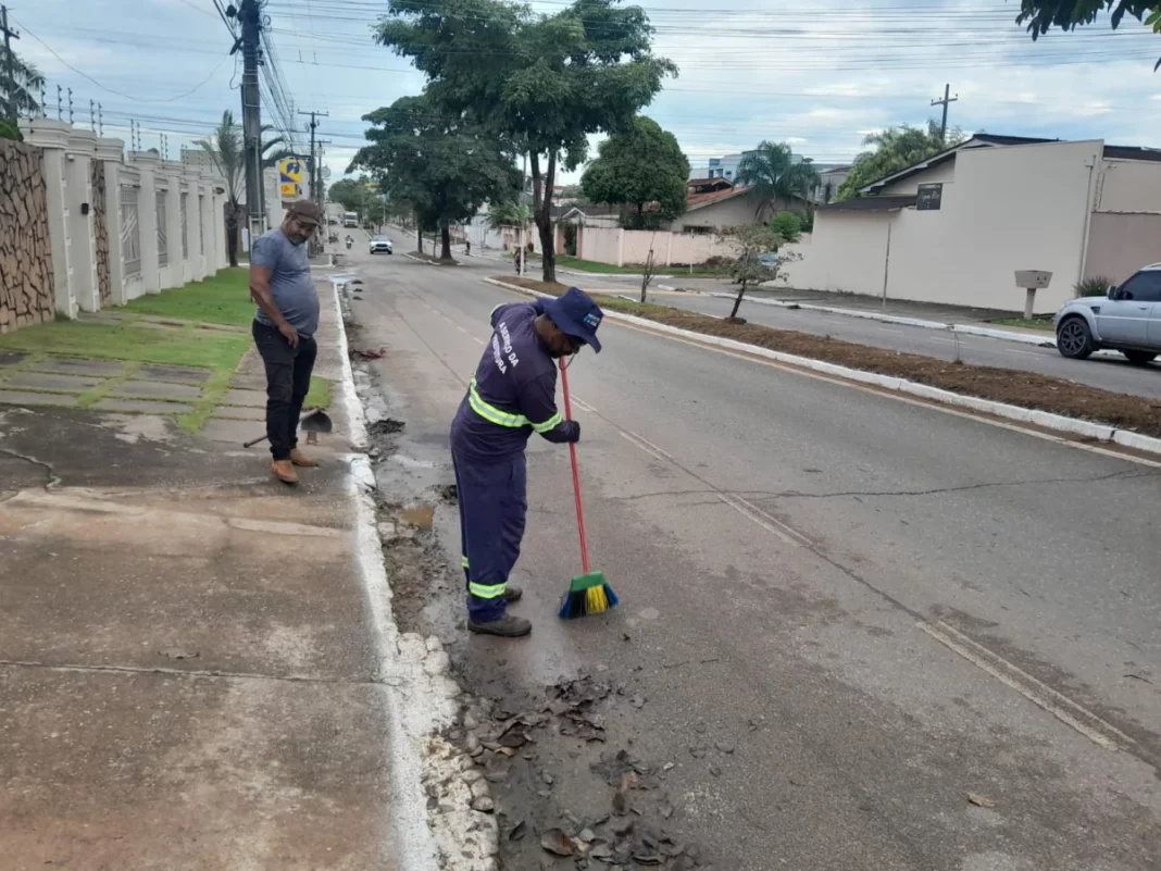 Prefeito Affonso destaca a importância de manter ruas e avenidas limpas em Ji-Paraná