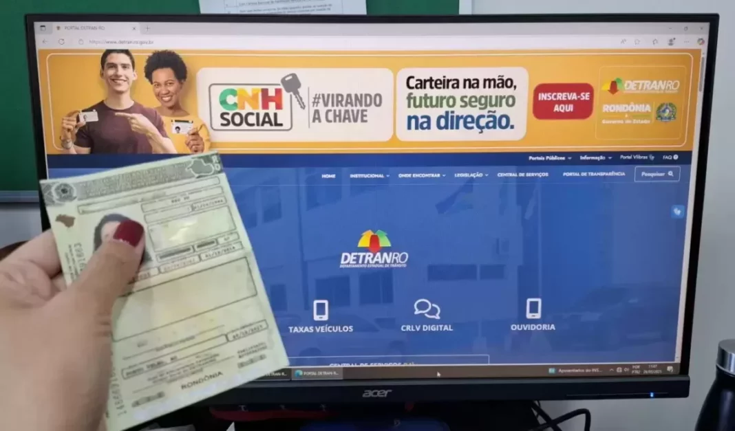 CNH gratuita em Rondônia: inscrições abertas! Veja como participar e confira o edital