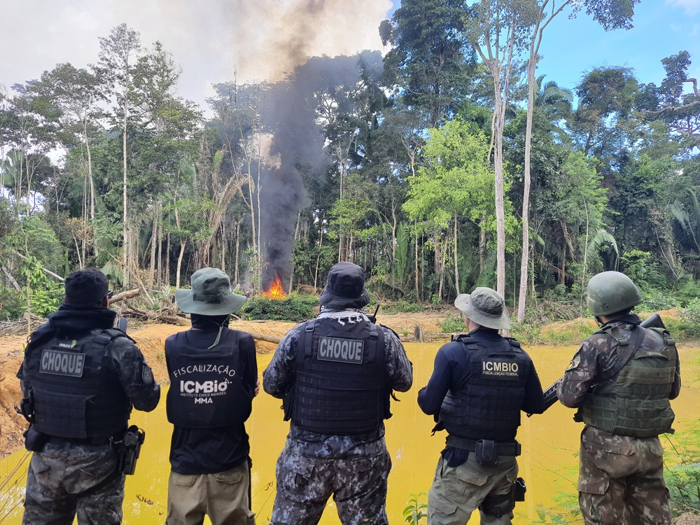 Operação contra crimes ambientais apreende mais de R$ 2,8 milhões em equipamentos ilegais em RO