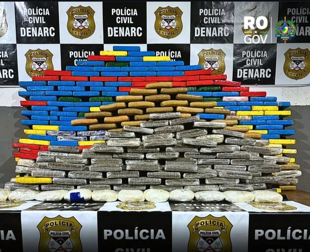Polícia faz maior apreensão de drogas do ano durante operação contra organização criminosa em RO