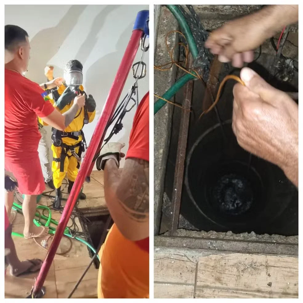 Ossada humana é encontrada dentro de poço depois de morador sentir ‘gosto estranho’ na água em Ji-paraná