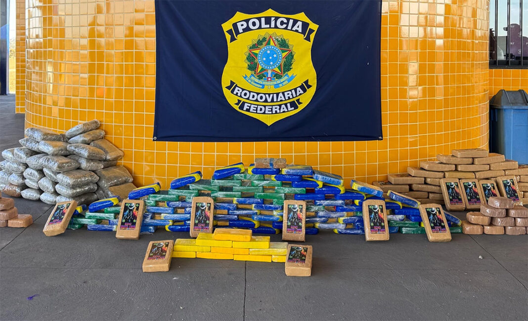 Carga Pesada: PRF apreende 209 Kg de drogas que saiu de Rondônia