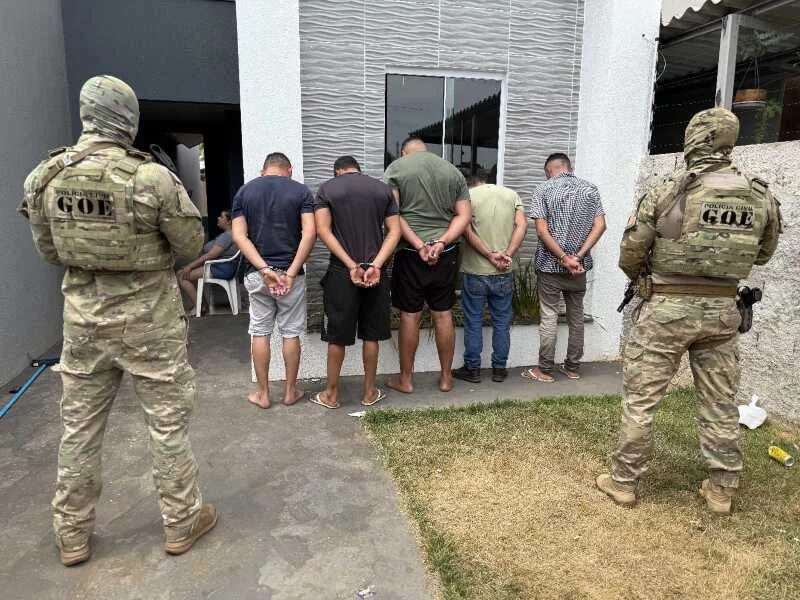 Quadrilha que assaltou agência do Sicredi no MT é presa em Vilhena