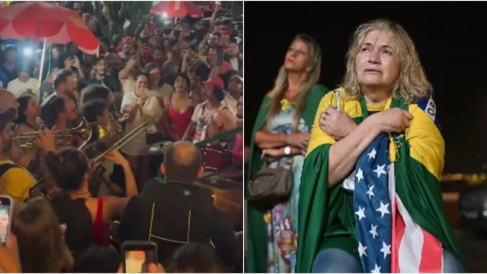 Brasil explode em festa enquanto bolsonaristas choram na casa de Bolsonaro