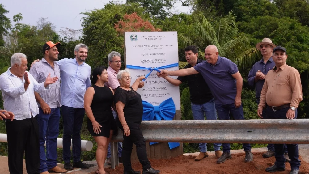 Ezequiel Neiva inaurura ponte mista que atenderá Corumbiara e Cerejeiras