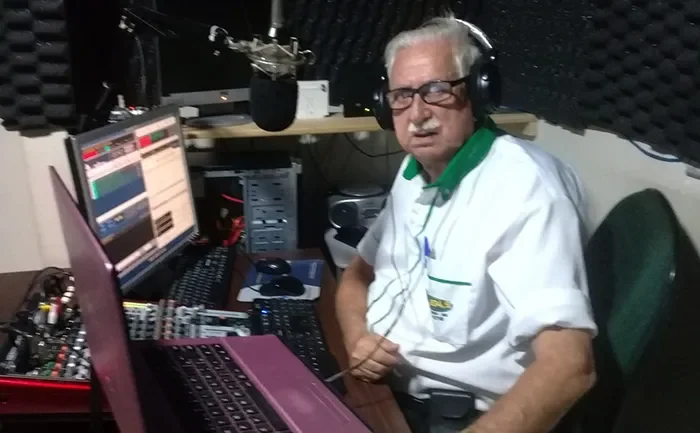 Mais antigo radialista de Cerejeiras é internado na UTI de Vilhena