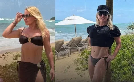 Deputada de RO impressiona ao exibir boa forma em praia