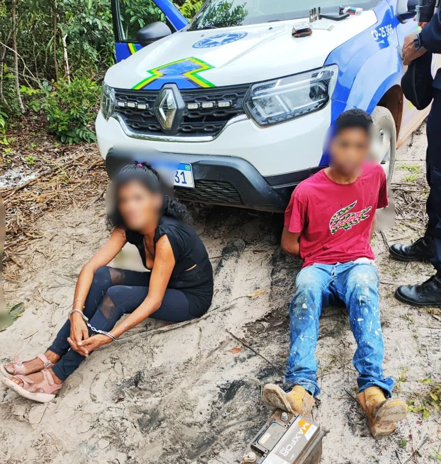 PM recupera veículo furtado e prende suspeitos em Vilhena