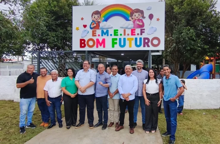 Ezequiel Neiva inaugura escola em RO e anuncia novos investimentos