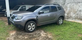 Polícia de RO recupera carro alugado com fraude perto da Bolívia