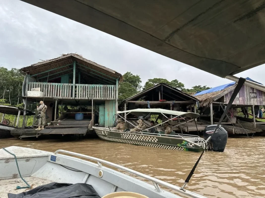 Operação mira financiadores do garimpo ilegal no rio Madeira