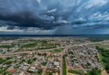 Domingo nublado e com pancadas de chuva em RO