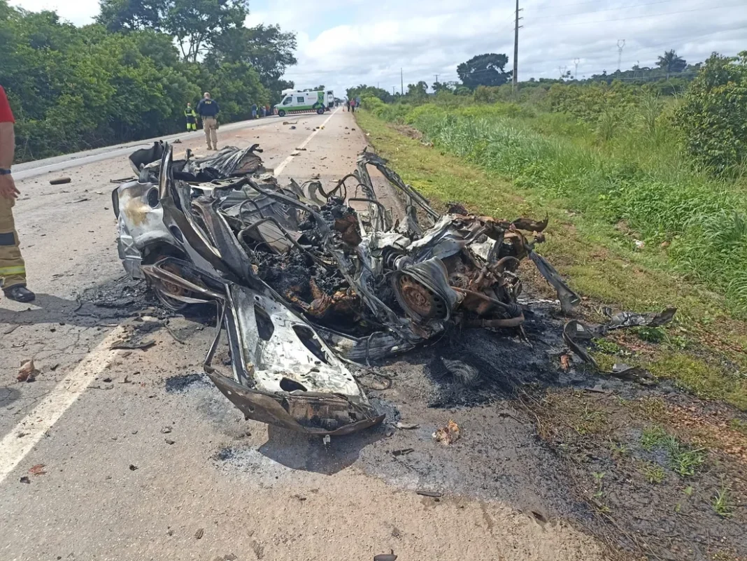 Nova 364: colisão mata 4 pessoas neste domingo em RO