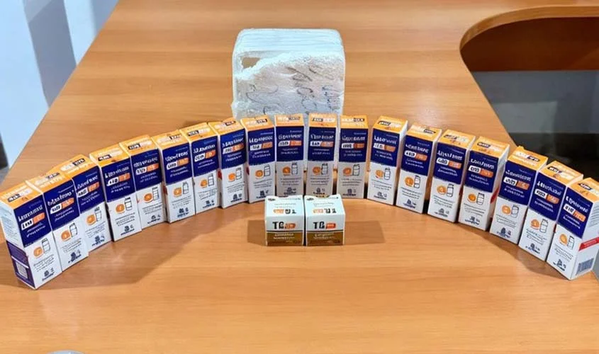 Carga de canetas emagrecedoras é apreendida em RO