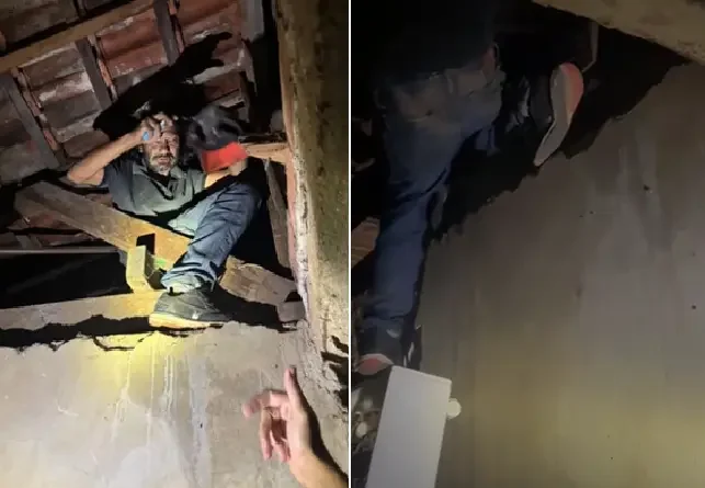 Polícia captura em telhado suspeito de estuprar menina de 11 anos