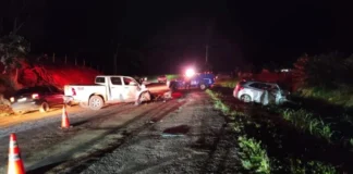 Dois irmãos morrem em colisão frontal em RO