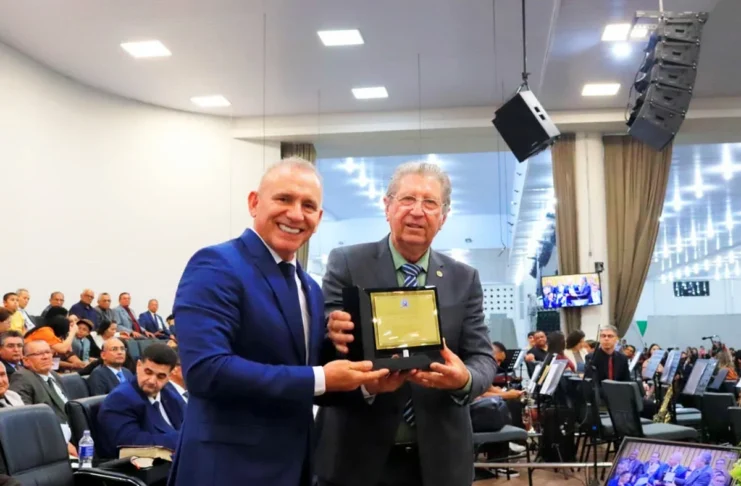 Deputado homenageia os 104 anos da Assembleia de Deus em RO