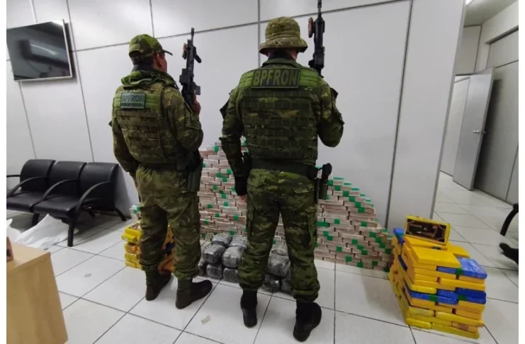 Casal é preso com quase 400 quilos de drogas em RO