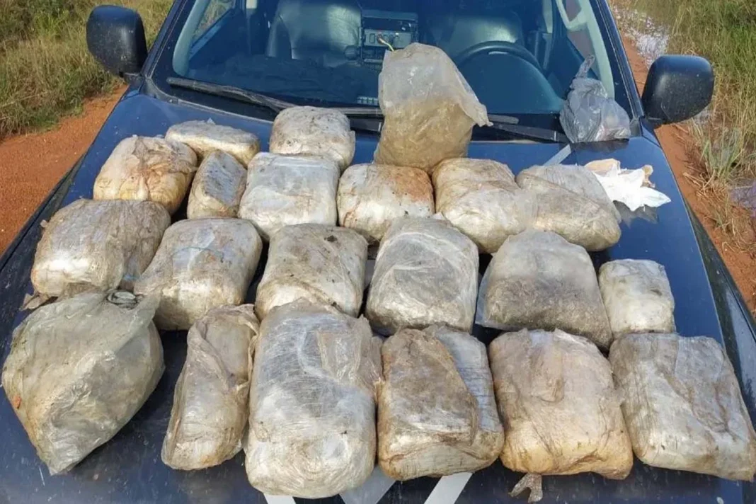 Dupla é presa com 21 tabletes de skunk em RO