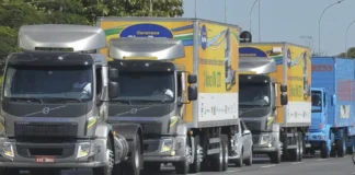 Caminhoneiros ameaçam greve após alta do diesel