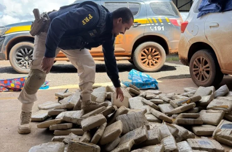 Casal é preso com 167 kg de supermaconha em Rondônia