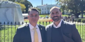 Filhos de Bolsonaro apelam a Trump por intervenção no Brasil