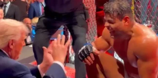 Trump diz que brasileiro é “bonito demais” para ser lutador