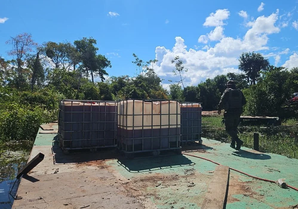 Operação em RO mira combustível clandestino