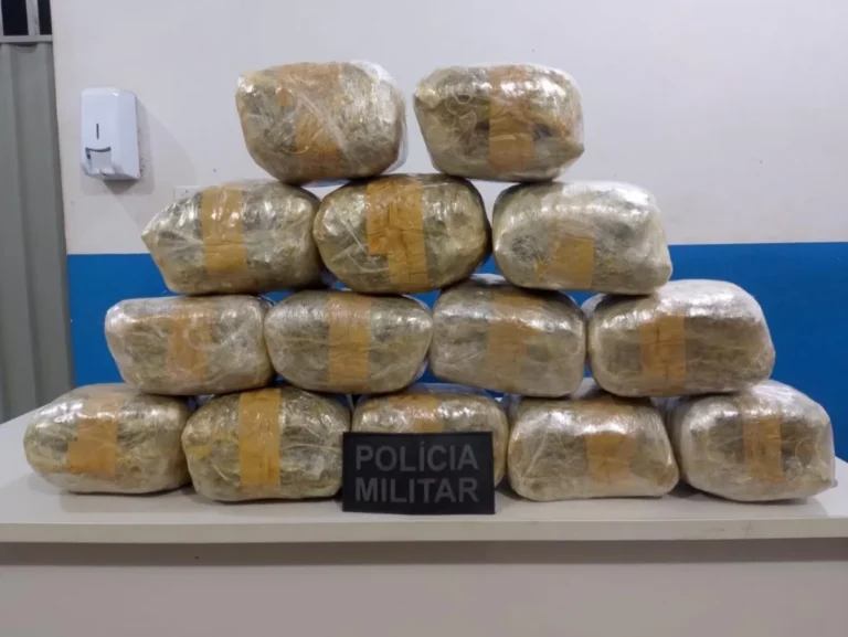 Passageiro é preso com 15 kg de maconha em Vilhena