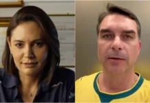 Michelle envia recado a Flávio e usa vídeo de festa sexual